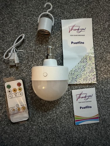 Rechargeable light bulb - light, with