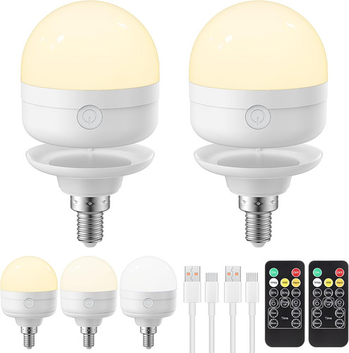 E14 rechargeable light - rechargeable, bulb