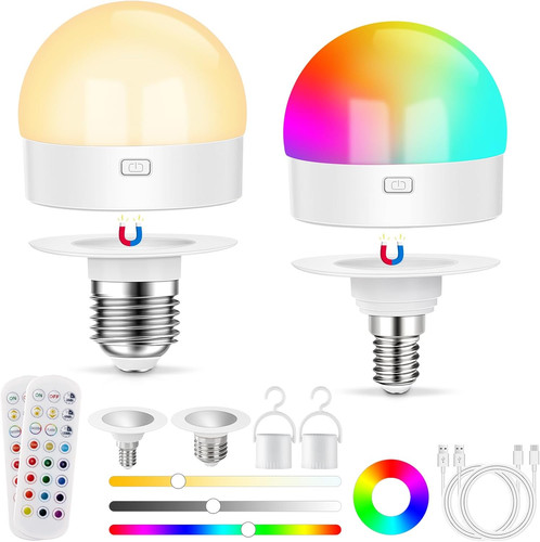 Usb rechargeable light bulb - rechargeable,