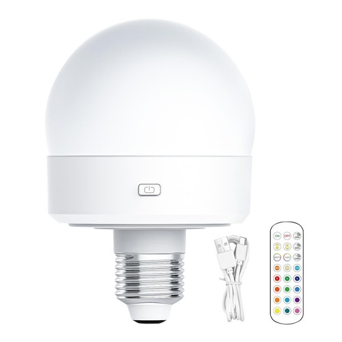 Rechargeable light bulbs e26 - rechargeable,