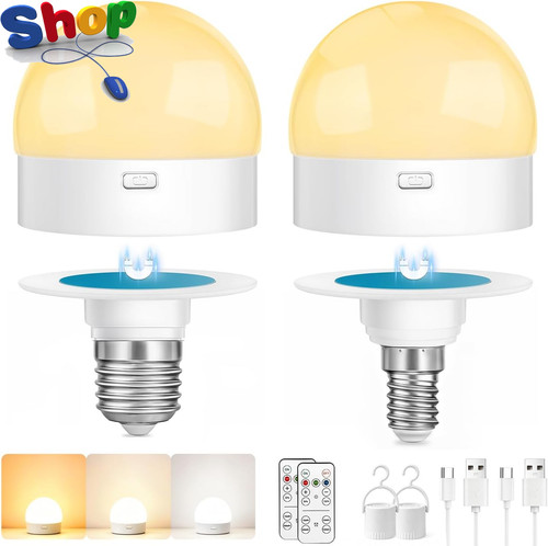 E14 e27 rechargeable light - e14/e27,