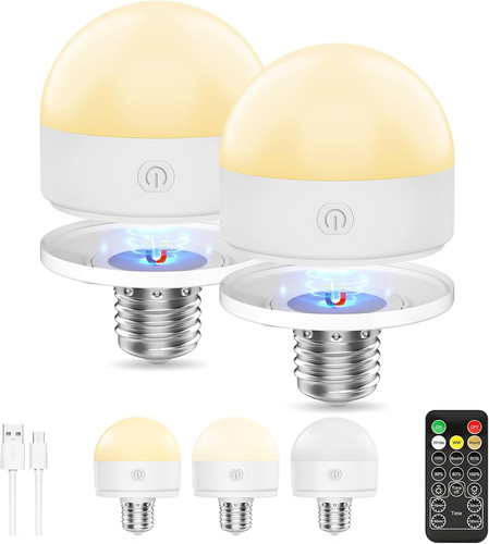 Pack rechargeable light bulb - pack,