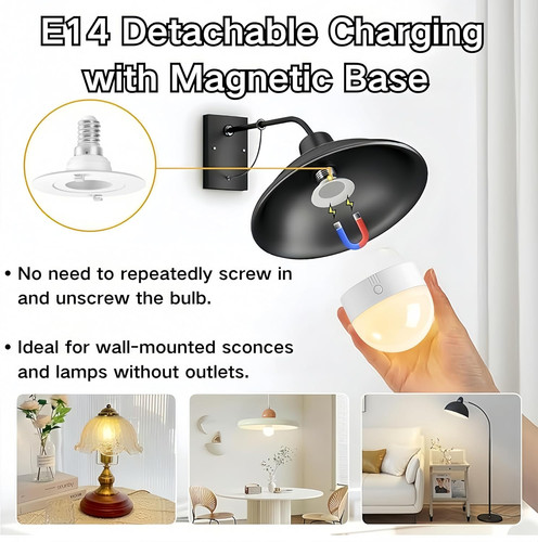 E14 usb rechargeable light - e14,