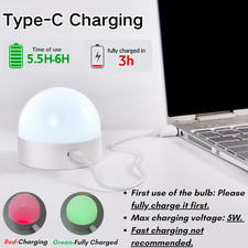 E14 USB Rechargeable Dimmable