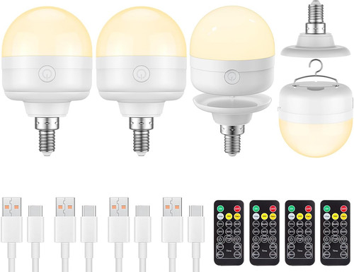 Lgmcf rechargeable light bulb - rechargeable,